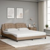  Krevet s madracem Zadar cappuccino 180x200 cm umjetna koža | shoptok.hr
