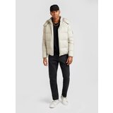 Calvin Klein Jeans Zimska jakna 'ESSENTIALS' svijetlosiva | shoptok.hr