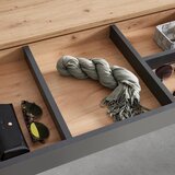 Mömax kozmetična miza eva, barva hrasta | Shoptok.si