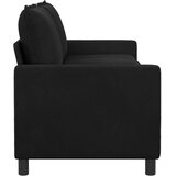 SOFA Crna 196 x 81 x 87,5 cm Baršun | shoptok.hr