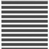 vidaXL Zavjesa zebra crna 140x100 cm širina tkanine 135,9 cm poliester | shoptok.hr