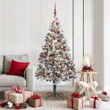  Umjetno božićno drvce Bijelo 180 cm PVC i Čelik i Plastika | shoptok.hr