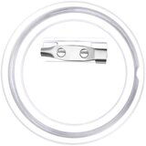 vidaXL Gumbi za značke s priponkami 100 kompletov akril 44 mm | Shoptok.si