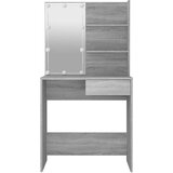  Toaletni stolić LED boja hrasta sonome 74,5 x 40 x 141 cm | Eponuda.com