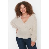 Trendyol Curve Stone Knitwear Sweater Cene