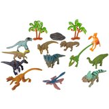  Set Animals Dinosaurs Figures 12pcs. Accessories in tube | shoptok.hr