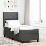  Krevet s opruga kutije Tamno siva 190 x 90 cm tkanina | shoptok.hr