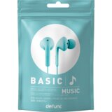 Defunc Slušalice - Earbud BASIC - MUSIC - Cyan | shoptok.hr