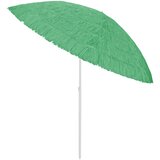  Suncobran za plažu Hawaii zeleni 300 cm | shoptok.hr