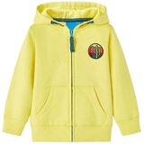  Dječja majica s kapuljačom i patentnim zatvaračem svjetložuta 104 | shoptok.hr