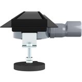 Tuš kanal 2-u-1 sa 360° sifonom Crna 90 cm Nehrđajući čelik 304 | shoptok.hr