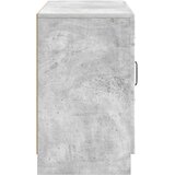  Strani šal Betonsko siva 89 x 34,5 x 57 cm Inženirski les, (5000217625) | Shoptok.si