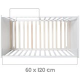 Roba Bijeli dječji krevet 60x120 cm – | shoptok.hr