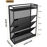 ZNMYDMT stenski organizator za dokumente s 5 nivoji | Shoptok.si