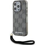 Karl Lagerfeld OVITEK IML MONO KL VZOREC & VRVICA ZA IPHONE 15 PRO ČRNA, (21897560) | Shoptok.si
