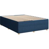  Krevet s oprugama i madracem plavi 140 x 190 cm od tkanine | shoptok.hr