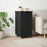  Gležnji kabinet Črna 34 x 39 x 65,5 cm Masivno borovo les, (5000263256) | Shoptok.si