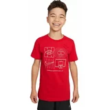 Nike DF TEE CULTURE OF BBALL Majica kratkih rukava za dječake, crvena, veličina