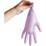 Espeon Nitril Sparkle Pearlescent Violet nitrilne rukavice bez pudera veličina M 2x50 kom | shoptok.hr