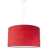  Duolla - Luster na sajli BRISTOL 1xE27/40W/230V prečnik 45 cm crvena | Eponuda.com