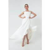 Lafaba Evening & Prom Dress - White - A-line Cene'.'