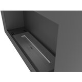  InFire - Zidni BIO kamin 44x91 cm 3kW crna | Eponuda.com
