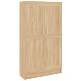 Furnova Knjižna omara sonoma hrast 82,5x30,5x150 cm iverna plošča, (21950986) | Shoptok.si