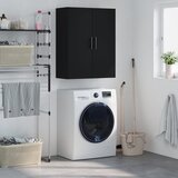 Maison Chic Stenska omarica - Zidna omarica črna 69,5x34x90 cm iu142, (22063163) | Shoptok.si