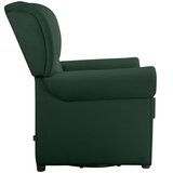 Støraa Zelen žameten gugalni chesterfield fotelj Lillyse – | Shoptok.si