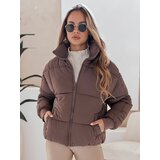 DStreet Kurtka damska VIBEGIRL ciemnobeżowa Cene