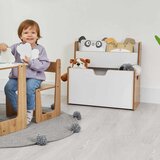 Hanah home polica za knjige, 57x55x34cm, bijela Cijene