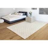 Kayoom PREPROGA Z VISOKIM FLOROM 120/160 cm taftano krem barve | Shoptok.si