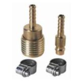 Einhell Set brzih spojnica M+Ž za crijevo NW 6 mm s 2 obujmice | shoptok.hr