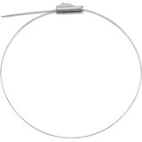  Veza za kabel 50 kom. 4,6 x 350 mm Srebrna | shoptok.hr