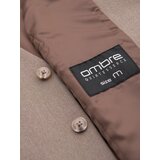 Ombre Men's suit vest with classic detailing and lining - beige | Shoptok.si