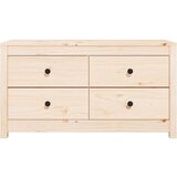  Stranska omarica 100x40x54 cm trdna borovina, (20653548) | Shoptok.si