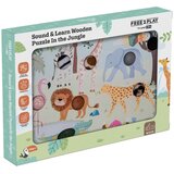 Free 2 Play lesena zvočna vstavljanka v džungli Cene