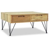  Stolić za kavu od masivne tikovine 80 x 80 x 40 cm | shoptok.hr