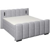 Premium Living Postelja Boxspring Elysia, Svetlo Siva, 180x200 | Shoptok.si
