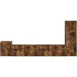  Komplet TV omaric 3 pcs Dimljeni oreh Konstruiran les - - Rjava - 47.88 - 30 x 31 x 100 cm - 2025--Uvoz_2 | Shoptok.si