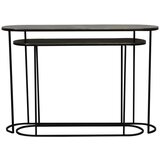 Light & Living Metalni pomoćni stolovi u setu 2 kom u brončanoj boji 28x118 cm Bocov – | shoptok.hr