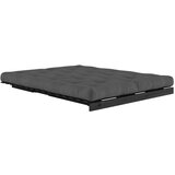 Karup Design Temno siva raztegljiva sedežna garnitura 160 cm Roots Black Night – | Shoptok.si