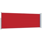  Uvlačiva bočna tenda za terasu 100 x 300 cm crvena | shoptok.hr