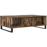 Maison Chic Klubska mizica - kavna mizica - Nizka mizica dimljeni hrast 104x60x35 cm inženirski les, (21754706) Cene