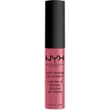 NYX Professional Makeup Soft Matte Lip Cream šminka z mat učinkom tekoče rdečilo za ustnice šminka 8 ml odtenek Montreal za ženske | Shoptok.si