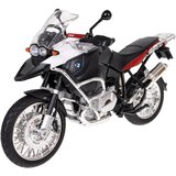  Licencirani metalni motor za igru BMW R1200GS 1:9 RASTAR - bijeli Cene