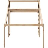vidaXL Streha za otroško posteljo 188x97x113 cm trdna borovina | Shoptok.si