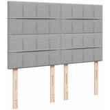  Krevet box spring s madracem svjetlosivi 140x200 cm od tkanine | shoptok.hr