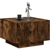 vidaXL Stolić za kavu LED boja hrasta 60x60x40 cm konstruirano drvo | shoptok.hr