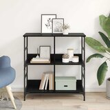  Polica Crni hrast 78.5 x 33 x 82 cm Konstruirano drvo | shoptok.hr